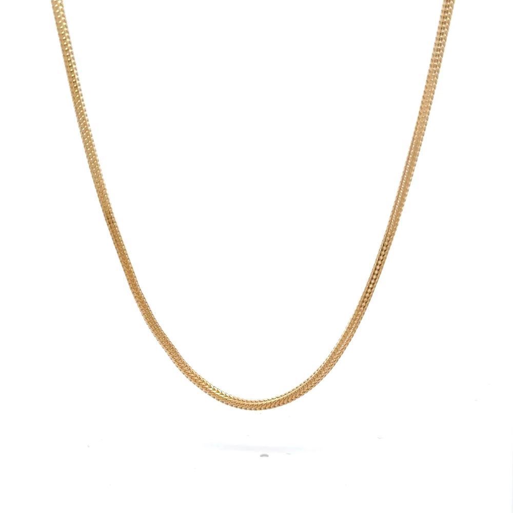 İtalyan Balıksırtı Kolye 43 Cm